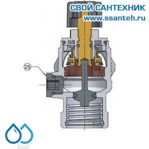 08442 WATTS Группа безопасности бойлера SFR, 1", 7 бар